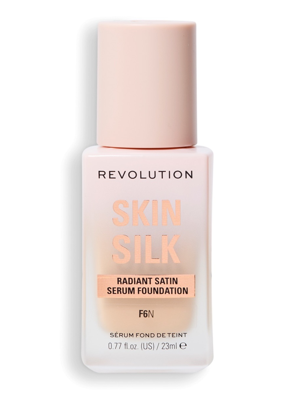 Revolution Skin Silk Radiant Satin Serum Foundation - Cream (F6N)
